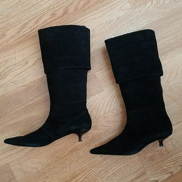 Nordstrom Shoes - Nordstrom Black Suede Leather Boots